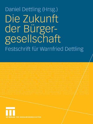 cover image of Die Zukunft der Bürgergesellschaft